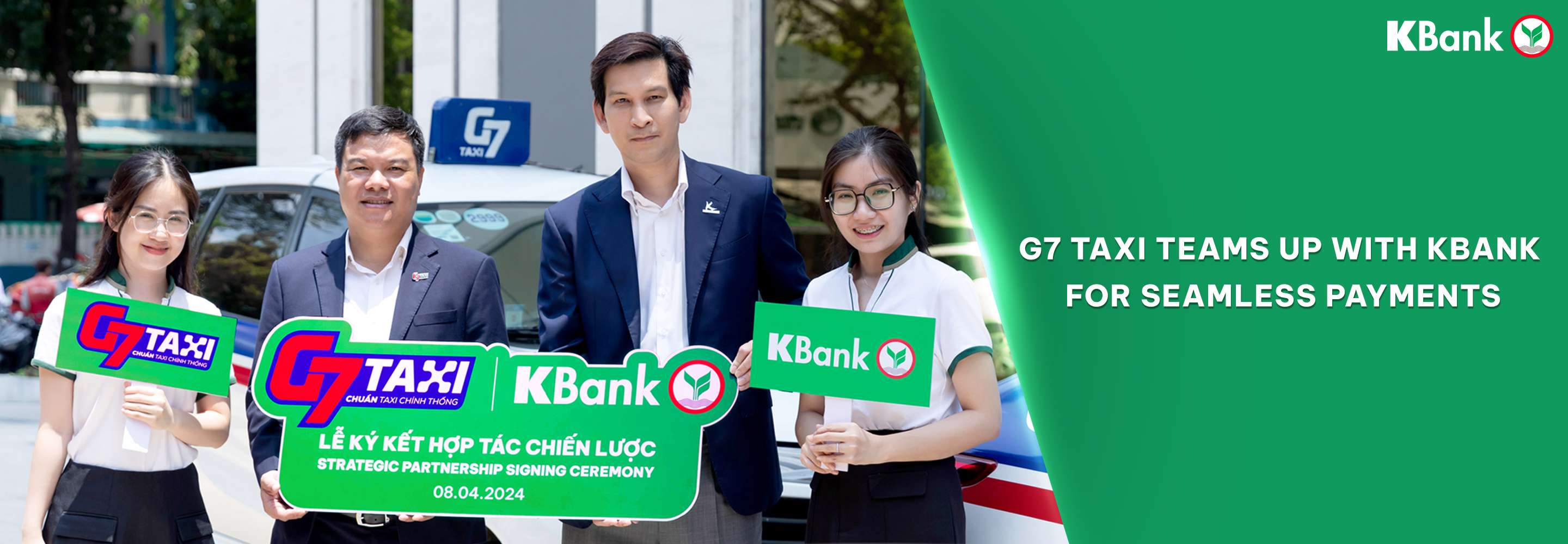 Partnership Kbank x G7 Taxi